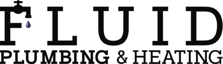 fluid plumbing and heating logo