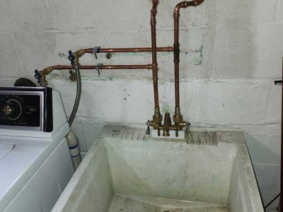 Water Heater Line Installation